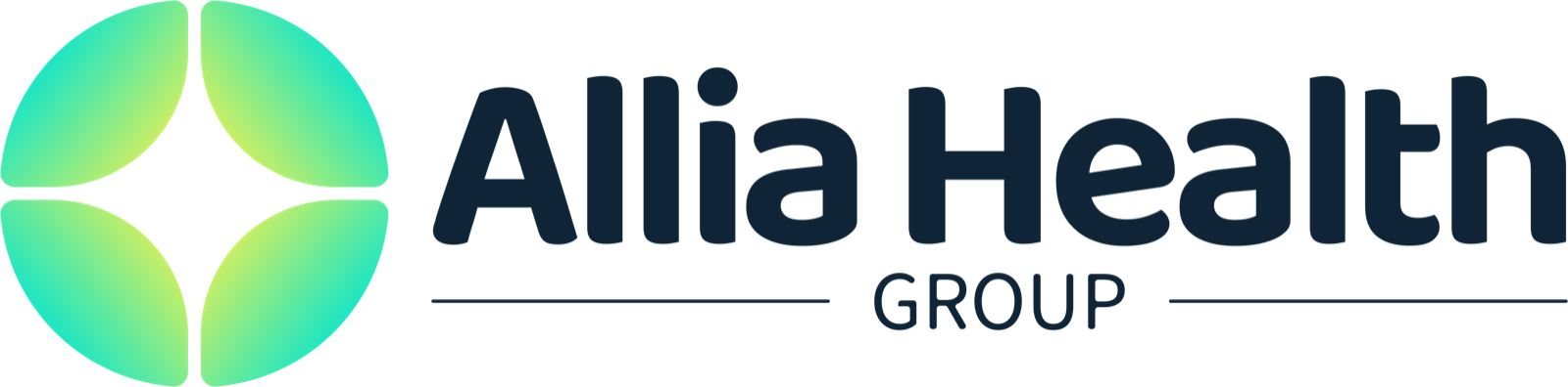 Allia Health Group full-colour wordmark