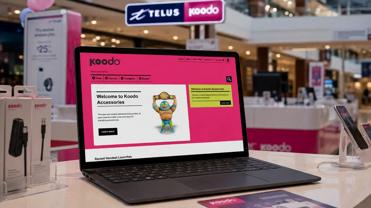 TELUS & Koodo dealer accessories catalogue