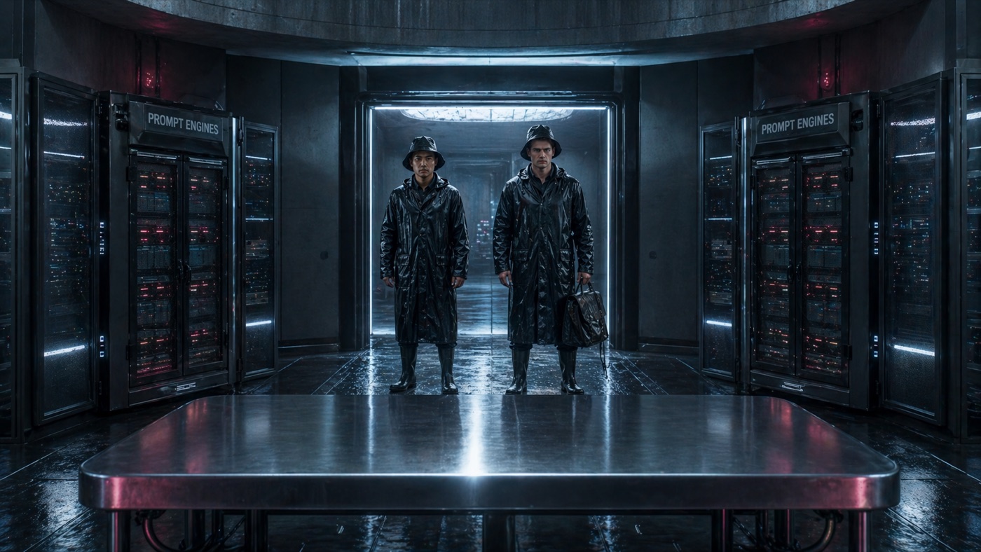The Power Shifter lab door