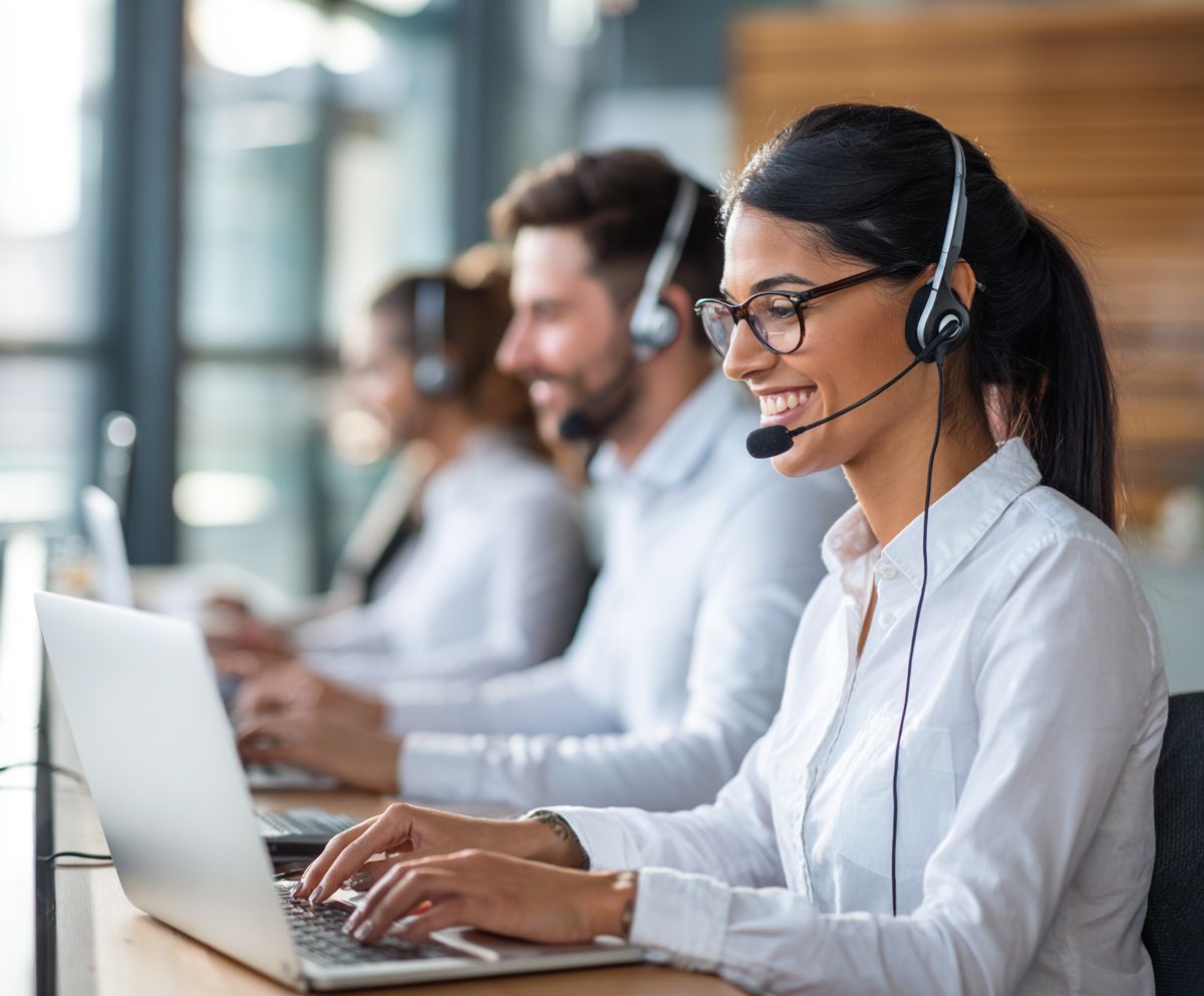 Customer service representatives supporting members